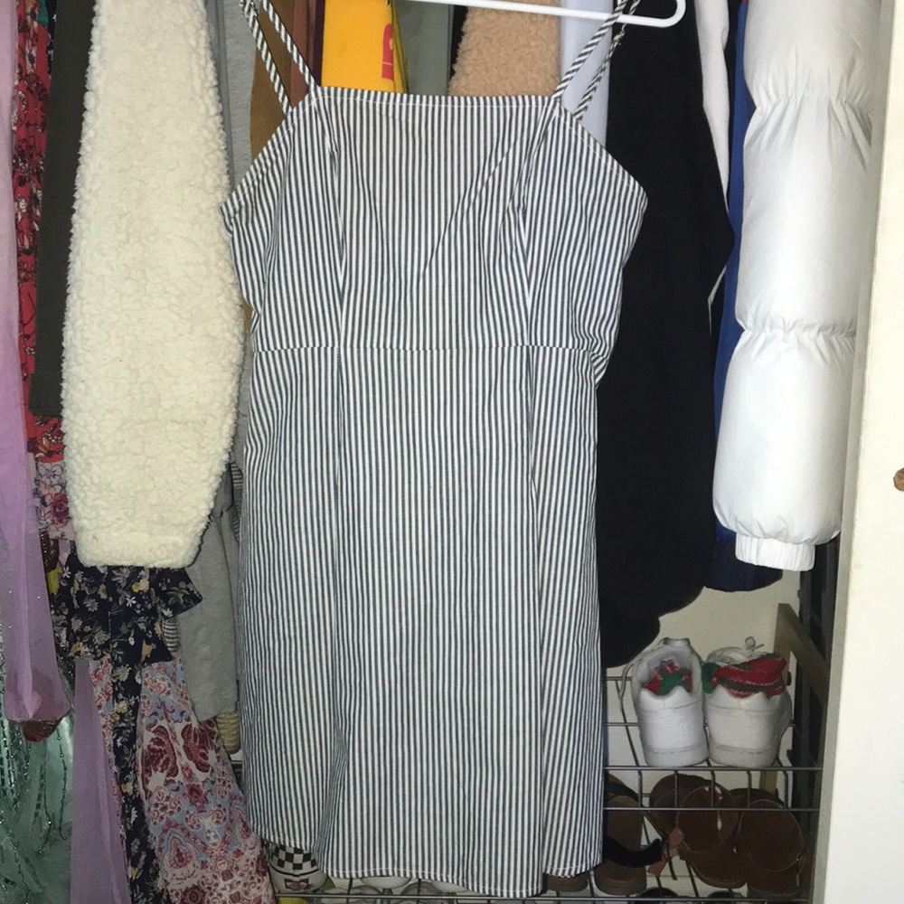 striped summer dress